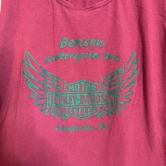 3‎ for $30! Harley Davidson purple tank top - Picture 7 of 8